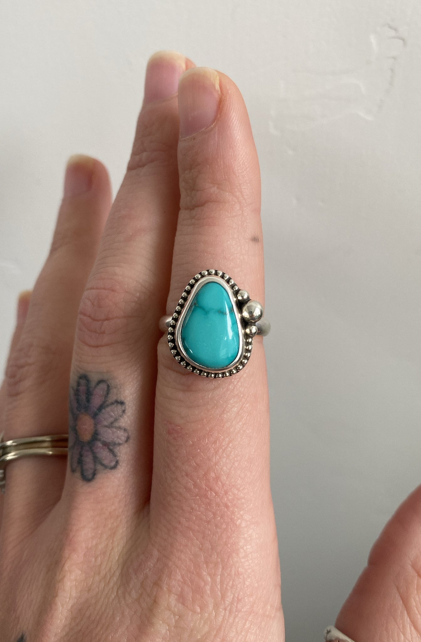 HUBEI TURQUOISE RING SIZE 7.5