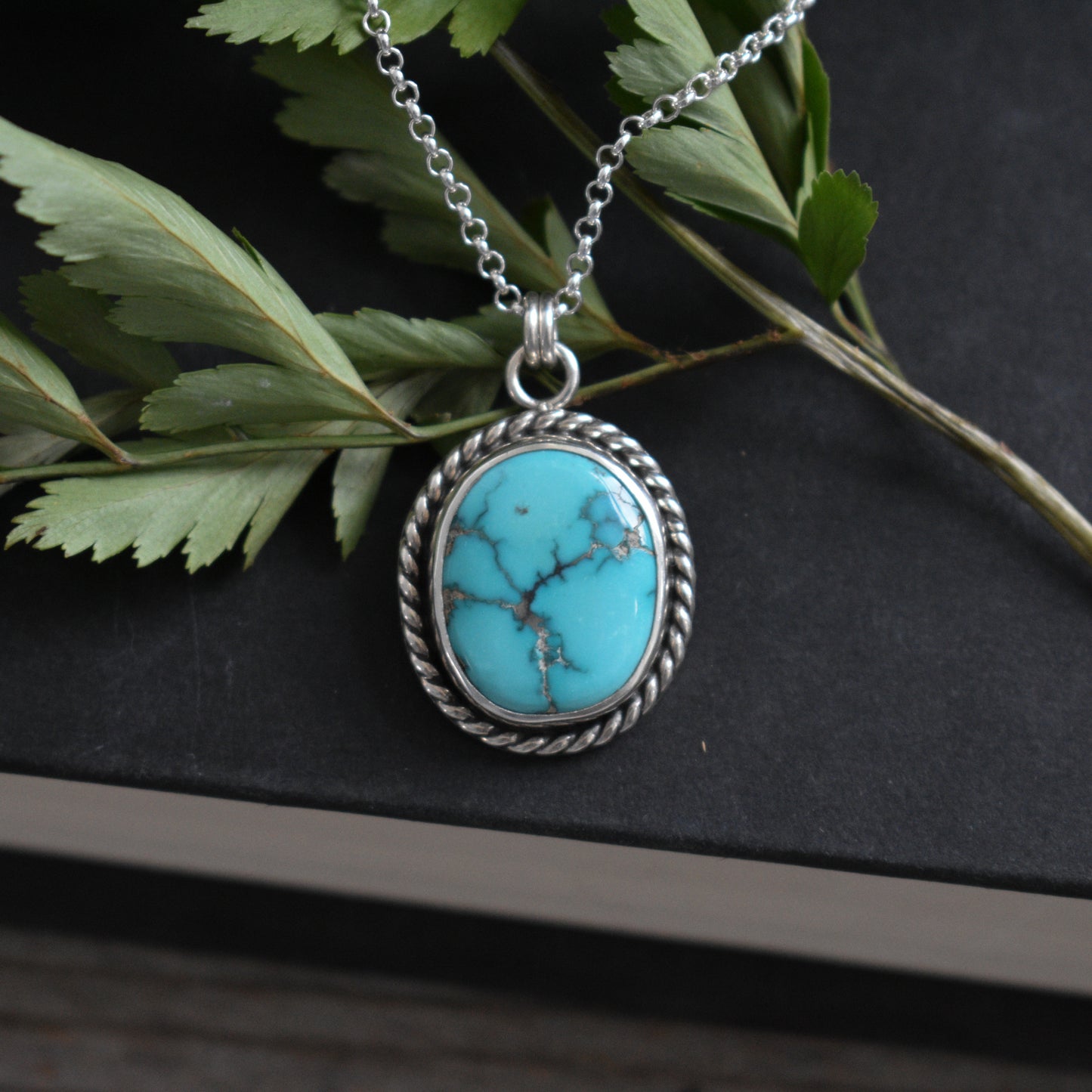 HUBEI TURQUOISE NECKLACE 20”