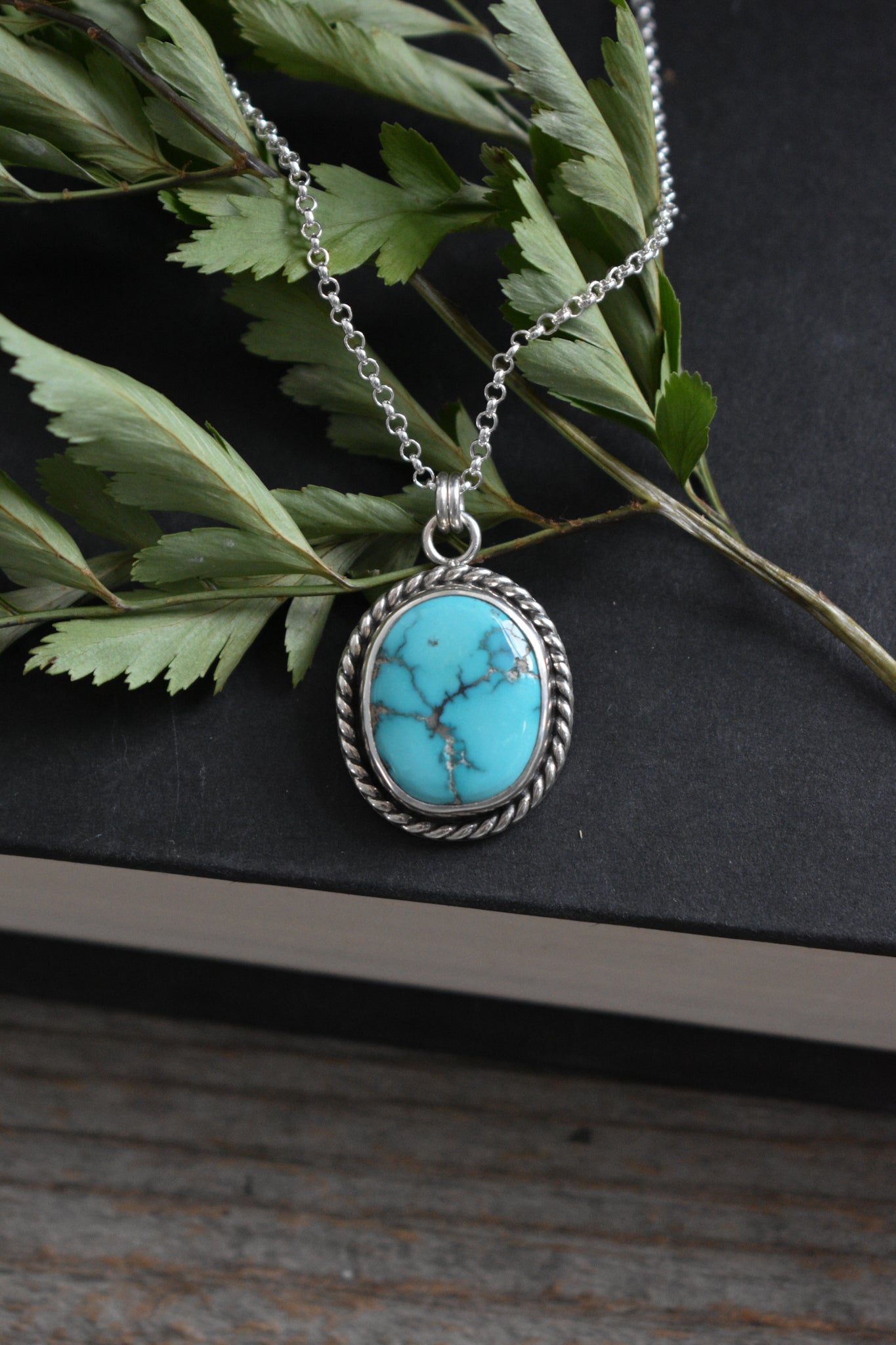 HUBEI TURQUOISE NECKLACE 20”