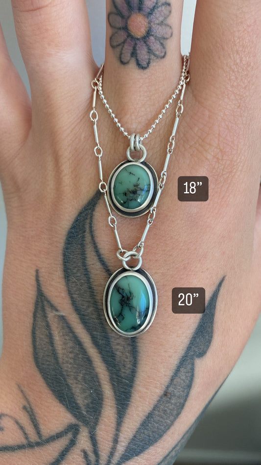 EMERALD BASIN VARISCITE NECKLACES